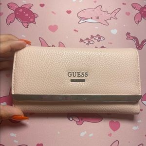 Light Pink GUESS wallet